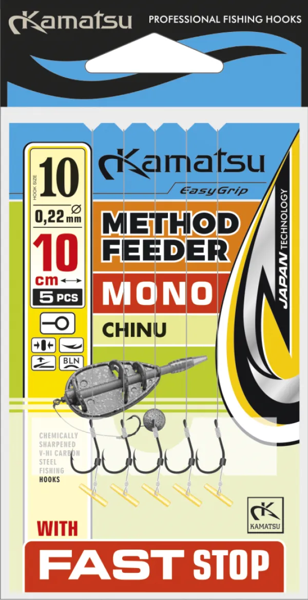 NextFish - Horgász webshop és horgászbolt - KAMATSU Method Feeder Mono Chinu 6 Fast Stop