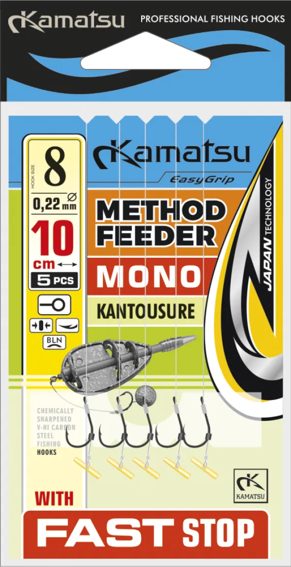 NextFish - Horgász webshop és horgászbolt - KAMATSU Method Feeder Mono Kantousure 6 Fast Stop