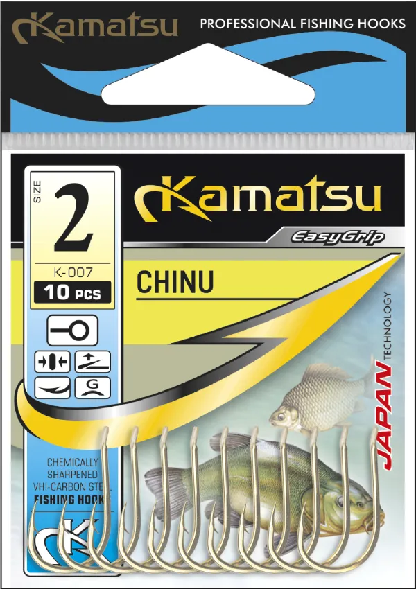 NextFish - Horgász webshop és horgászbolt - KAMATSU Kamatsu Chinu 12 Gold Ringed