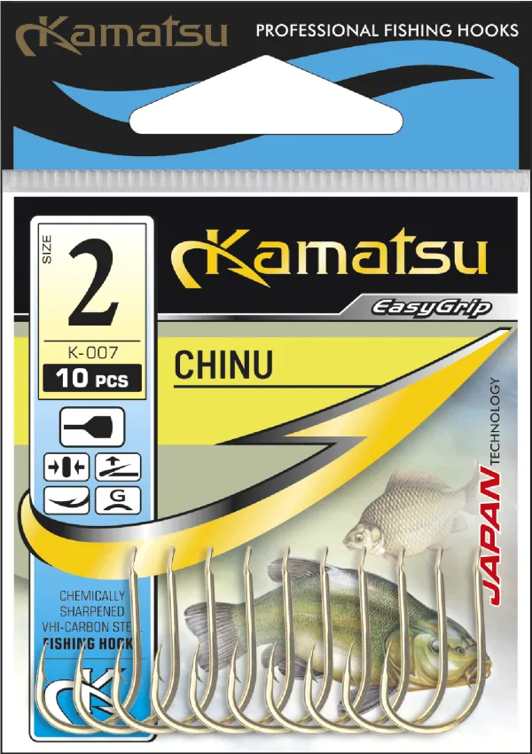 NextFish - Horgász webshop és horgászbolt - KAMATSU Kamatsu Chinu 1 Gold Flatted