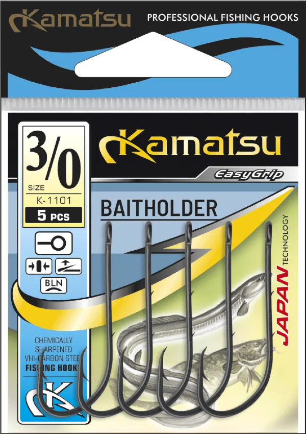 NextFish - Horgász webshop és horgászbolt - KAMATSU Kamatsu Baitholder 4/0 Tin Oczko