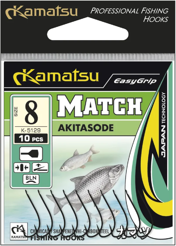 NextFish - Horgász webshop és horgászbolt - KAMATSU Kamatsu Akitasode Match 8 Gold Flatted