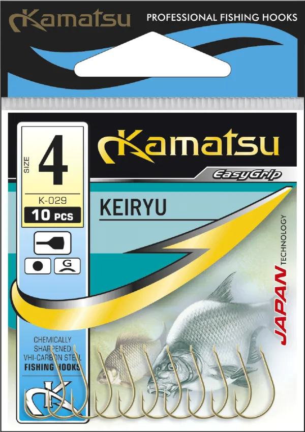 NextFish - Horgász webshop és horgászbolt - KAMATSU Kamatsu Keiryu 14 Black Nickel Flatted