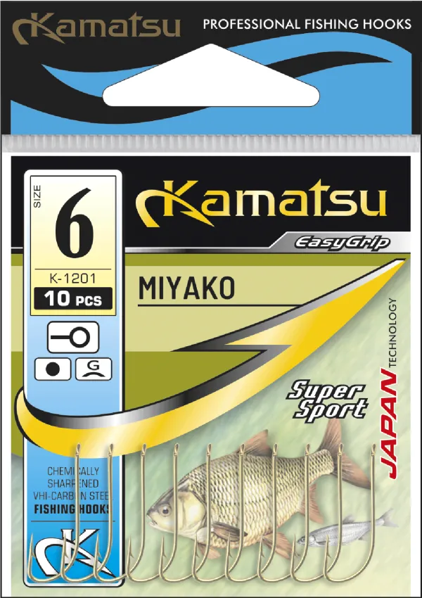 NextFish - Horgász webshop és horgászbolt - KAMATSU Kamatsu Miyako 12 Gold Ringed