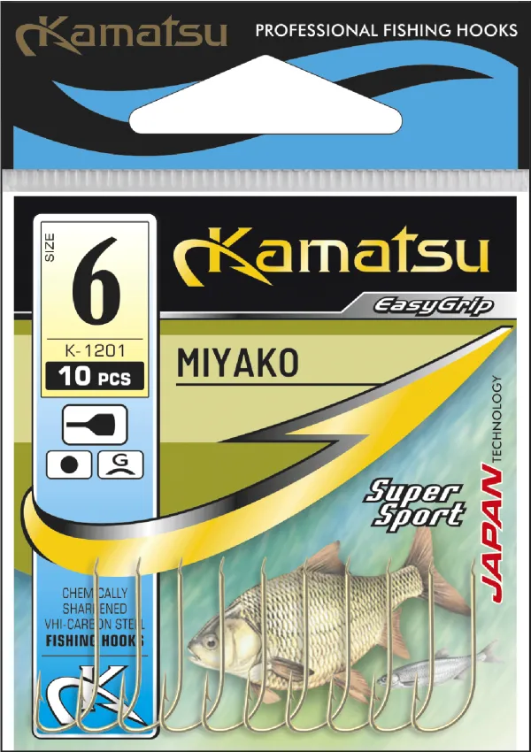 NextFish - Horgász webshop és horgászbolt - KAMATSU Kamatsu Miyako 6 Gold Flatted