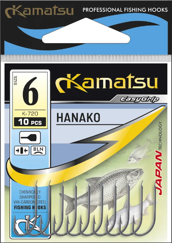 NextFish - Horgász webshop és horgászbolt - KAMATSU Kamatsu Hanako 2 Black Nickel Flatted