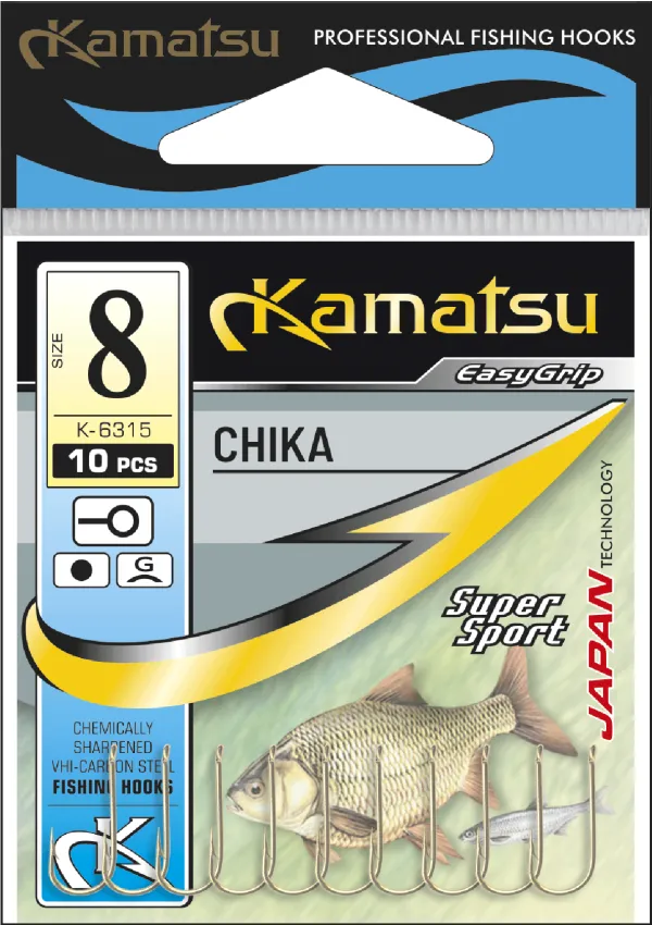 NextFish - Horgász webshop és horgászbolt - KAMATSU Kamatsu Chika 8 Gold Ringed