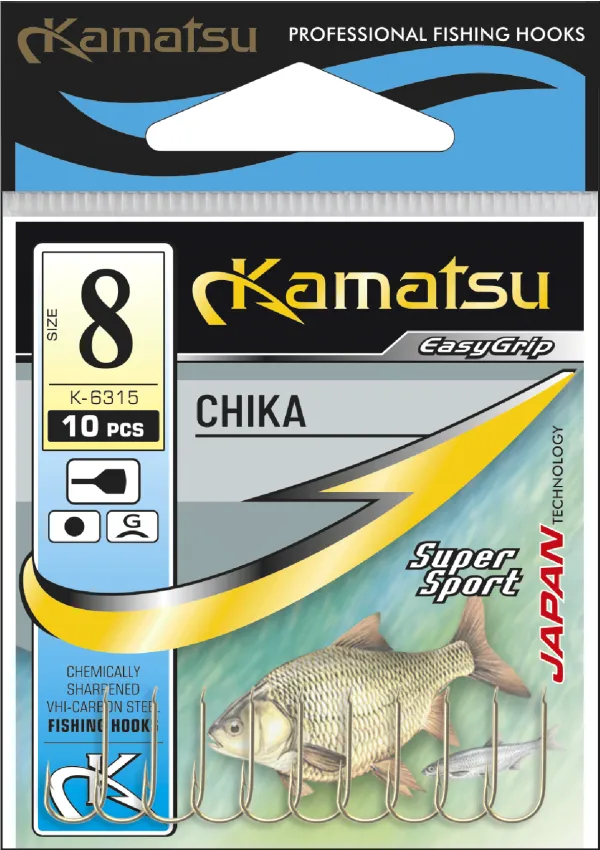 NextFish - Horgász webshop és horgászbolt - KAMATSU Kamatsu Chika 8 Gold Flatted