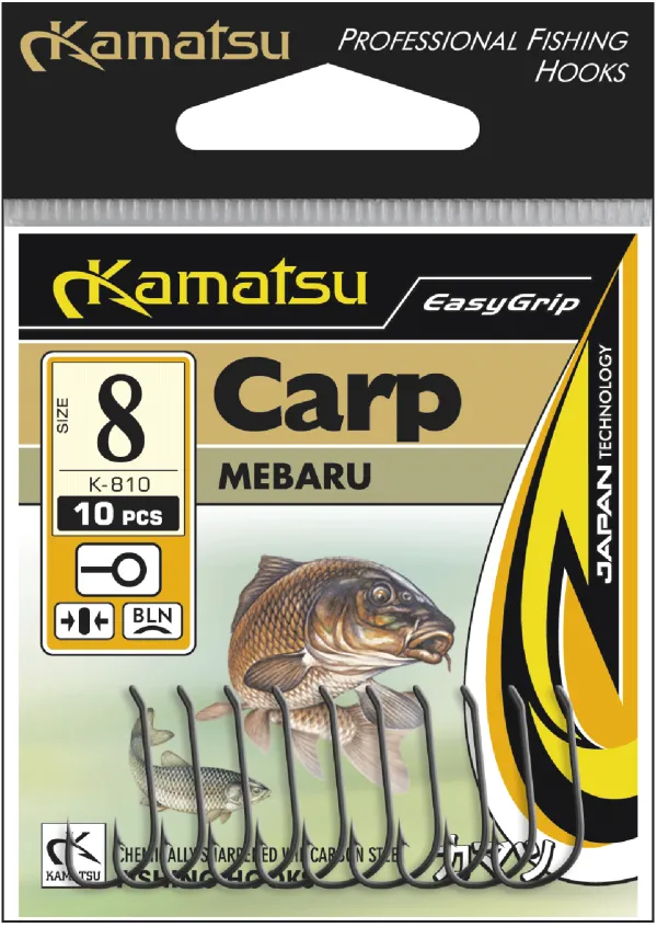 NextFish - Horgász webshop és horgászbolt - KAMATSU Kamatsu Mebaru 2 Black Nickel Ringed