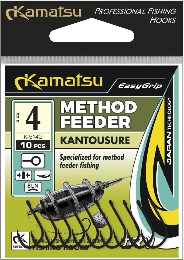 NextFish - Horgász webshop és horgászbolt - KAMATSU Kamatsu Kantousure Method Feeder 4 Gold Ringed