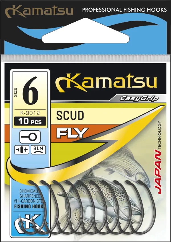 NextFish - Horgász webshop és horgászbolt - KAMATSU Kamatsu Scud 6 Black Nickel Ringed