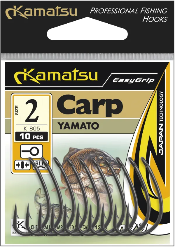 NextFish - Horgász webshop és horgászbolt - KAMATSU Kamatsu Yamato 2 Black Nickel Ringed