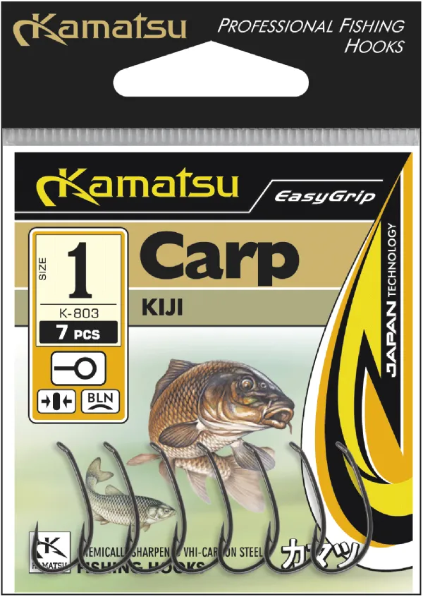 NextFish - Horgász webshop és horgászbolt - KAMATSU Kamatsu Kiji 1 Black Nickel Ringed