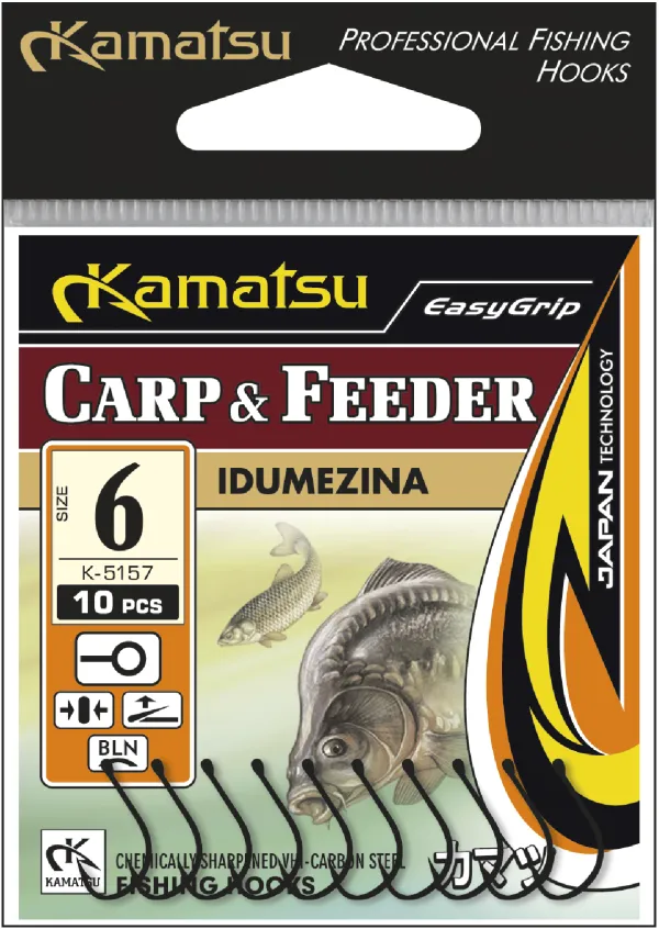 NextFish - Horgász webshop és horgászbolt - KAMATSU Kamatsu Idumezina Carp & Feeder 2 Gold Ringed