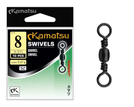 NextFish - Horgász webshop és horgászbolt - KAMATSU Barrel Swivel K-211 6