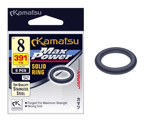 NextFish - Horgász webshop és horgászbolt - KAMATSU Solid Ring Max Power K-2200 4mm 43kg BLN