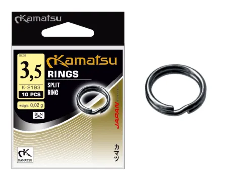 NextFish - Horgász webshop és horgászbolt - KAMATSU Split Ring K-2193 3.5