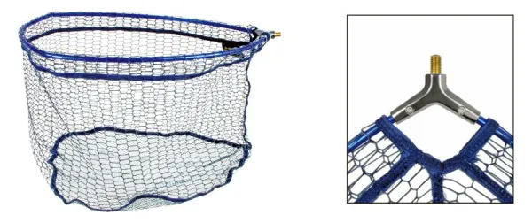 NextFish - Horgász webshop és horgászbolt - KONGER Landing Net Basket Rubber Lined Competitive Small