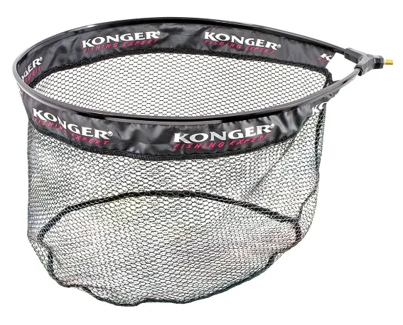 NextFish - Horgász webshop és horgászbolt - KONGER Small Black 40x50cm merítőfej