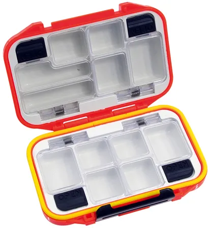 NextFish - Horgász webshop és horgászbolt - KONGER Accessories Box Compartments:12 Double Sided 114x77x35mm