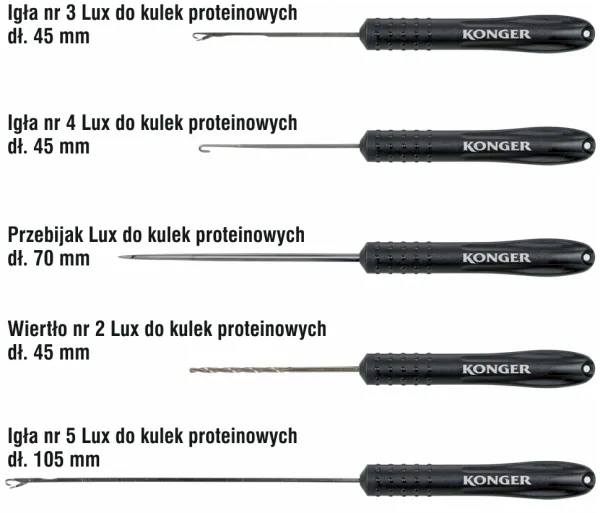 NextFish - Horgász webshop és horgászbolt - KONGER Team Carp Lux Drill Length 45mm