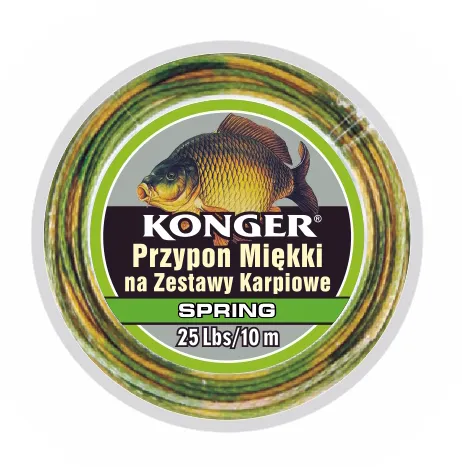 NextFish - Horgász webshop és horgászbolt - KONGER Soft Braid Spring for Carp Sets 45lbs 10m