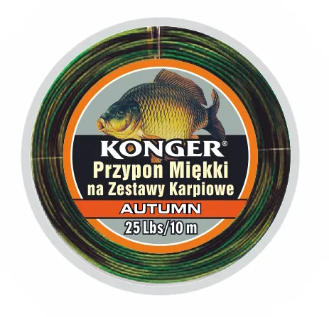 NextFish - Horgász webshop és horgászbolt - KONGER Soft Braid Autumn for Carp Rig 35lbs 10m