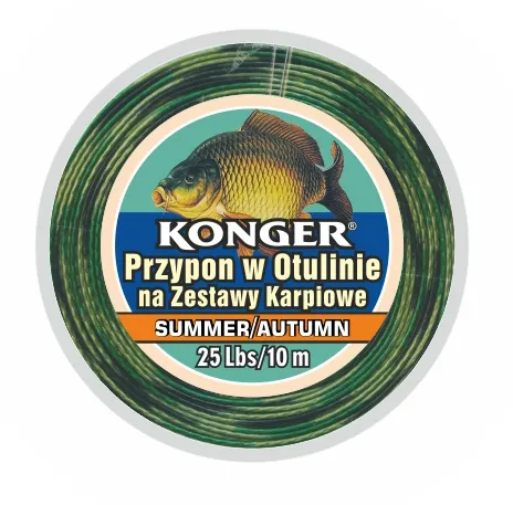 NextFish - Horgász webshop és horgászbolt - KONGER Semi Stiff Skin Braid Summer & Autumn for Carp Rig 35lbs 10m