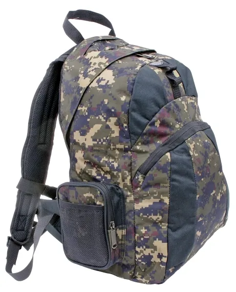 NextFish - Horgász webshop és horgászbolt - KONGER Digital Camou Fishing Backpack 15l