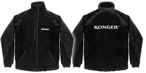 NextFish - Horgász webshop és horgászbolt - KONGER Konger Black Fleece Jacket Size XXXL