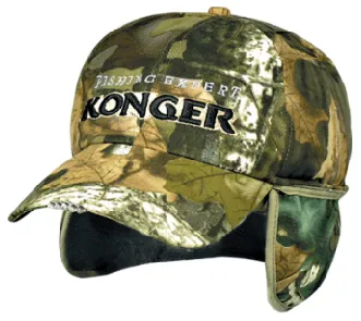 NextFish - Horgász webshop és horgászbolt - KONGER Camou insulated Cap with Leds Size 58 60 62