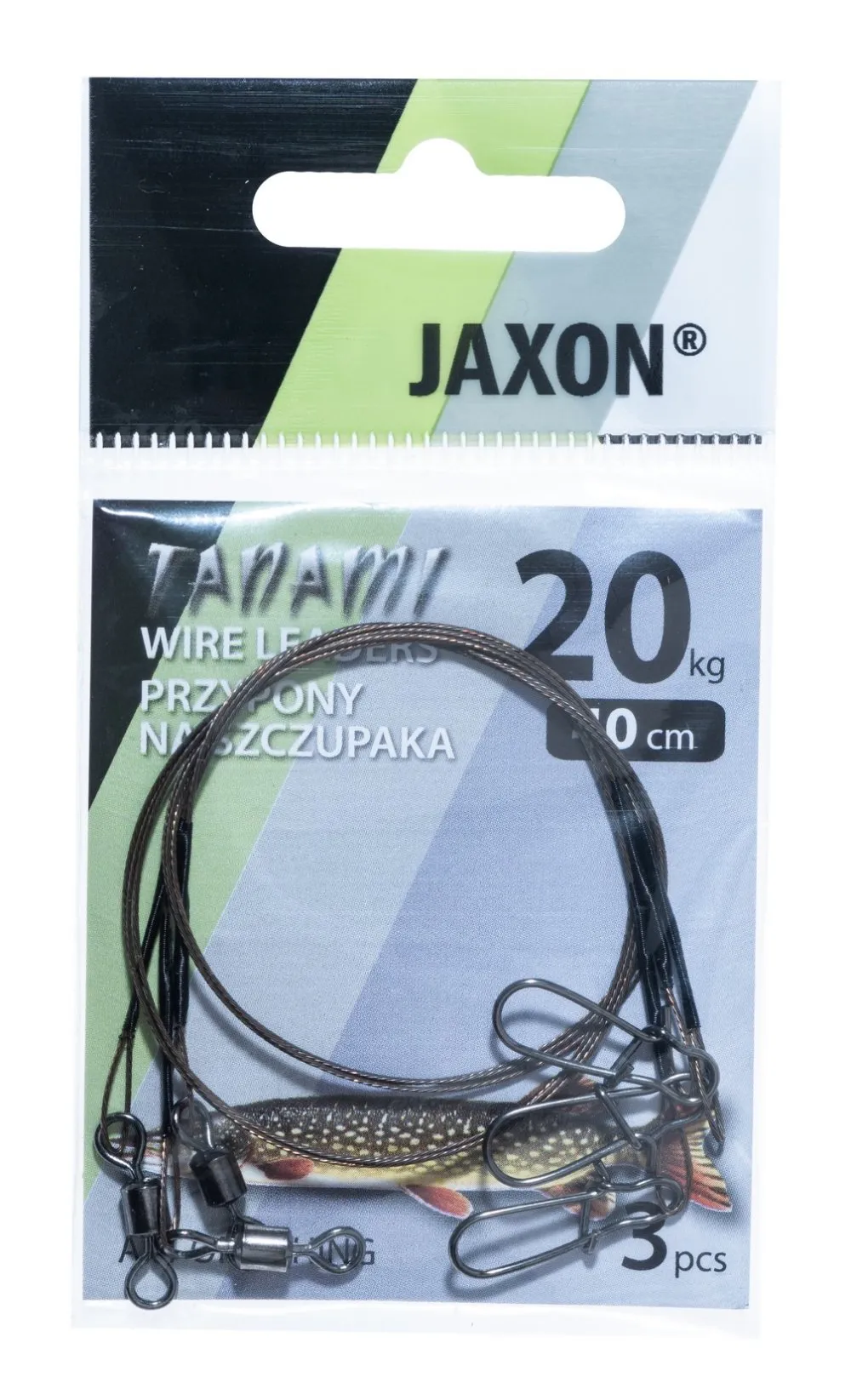 NextFish - Horgász webshop és horgászbolt - JAXON TANAMI WIRE LEADERS 15kg 40cm