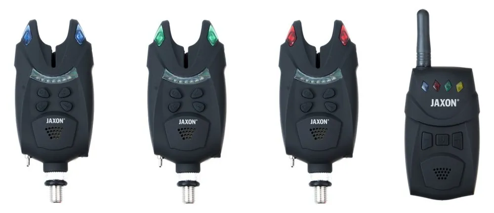 NextFish - Horgász webshop és horgászbolt - JAXON ELECTRONIC BITE INDICATORS SET XTR CARP RADIUS Receiver + 2 bite indicators