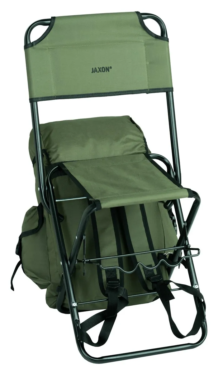 NextFish - Horgász webshop és horgászbolt - JAXON SMALL FOLDING CHAIR/W RUCKSACK 35x31x43/80cm 2,7kg 19mm