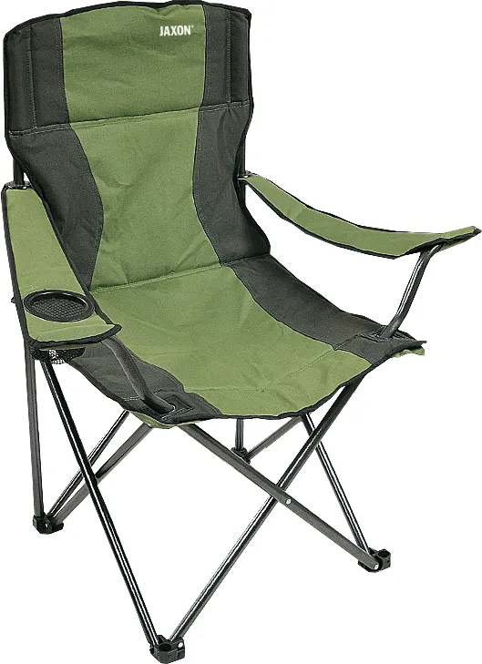 NextFish - Horgász webshop és horgászbolt - JAXON FOLDING CHAIR WITH ARMS 52x51x44/92cm 3,1kg 19mm