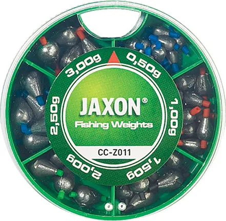 NextFish - Horgász webshop és horgászbolt - JAXON LEAD SETS 42g 0,5/1/1,5/2/2,5/3g