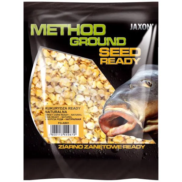 NextFish - Horgász webshop és horgászbolt - JAXON METHOD GROUND - NATURAL CORN 500g