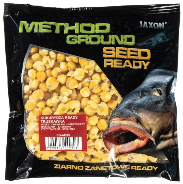 NextFish - Horgász webshop és horgászbolt - JAXON METHOD GROUND - CORN - STRAWBERRY 500g