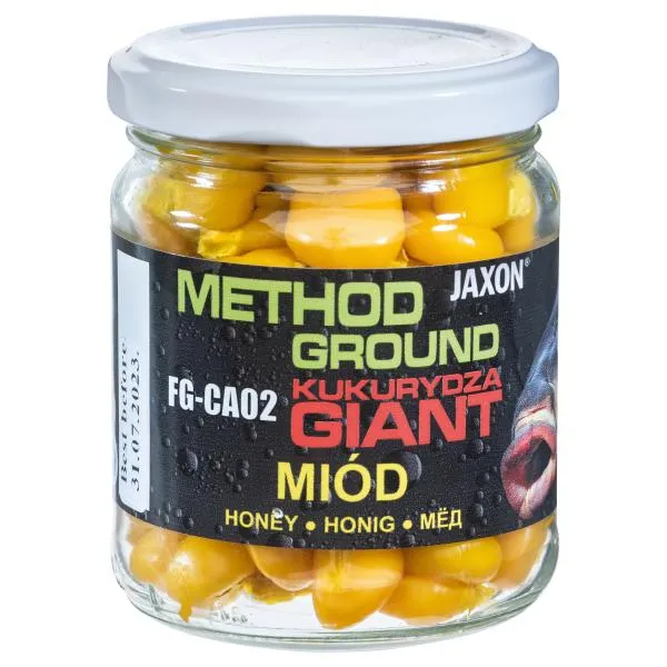 NextFish - Horgász webshop és horgászbolt - JAXON METHOD GROUND GIANT CORN HONEY 125g