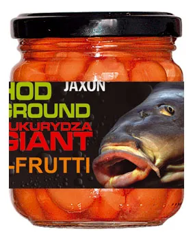 NextFish - Horgász webshop és horgászbolt - JAXON METHOD GROUND GIANT CORN TUTTI-FRUTTI 125g