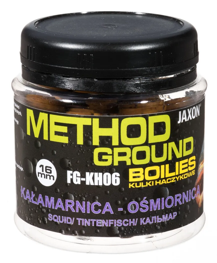 NextFish - Horgász webshop és horgászbolt - JAXON METHOD GROUND HOOK BOILIES SQUID-OCTOPUS 100g 16mm