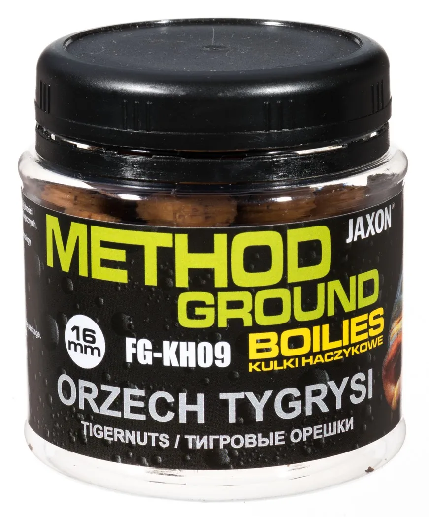 NextFish - Horgász webshop és horgászbolt - JAXON METHOD GROUND HOOK BOILIES TIGER NUTS 100g 16mm