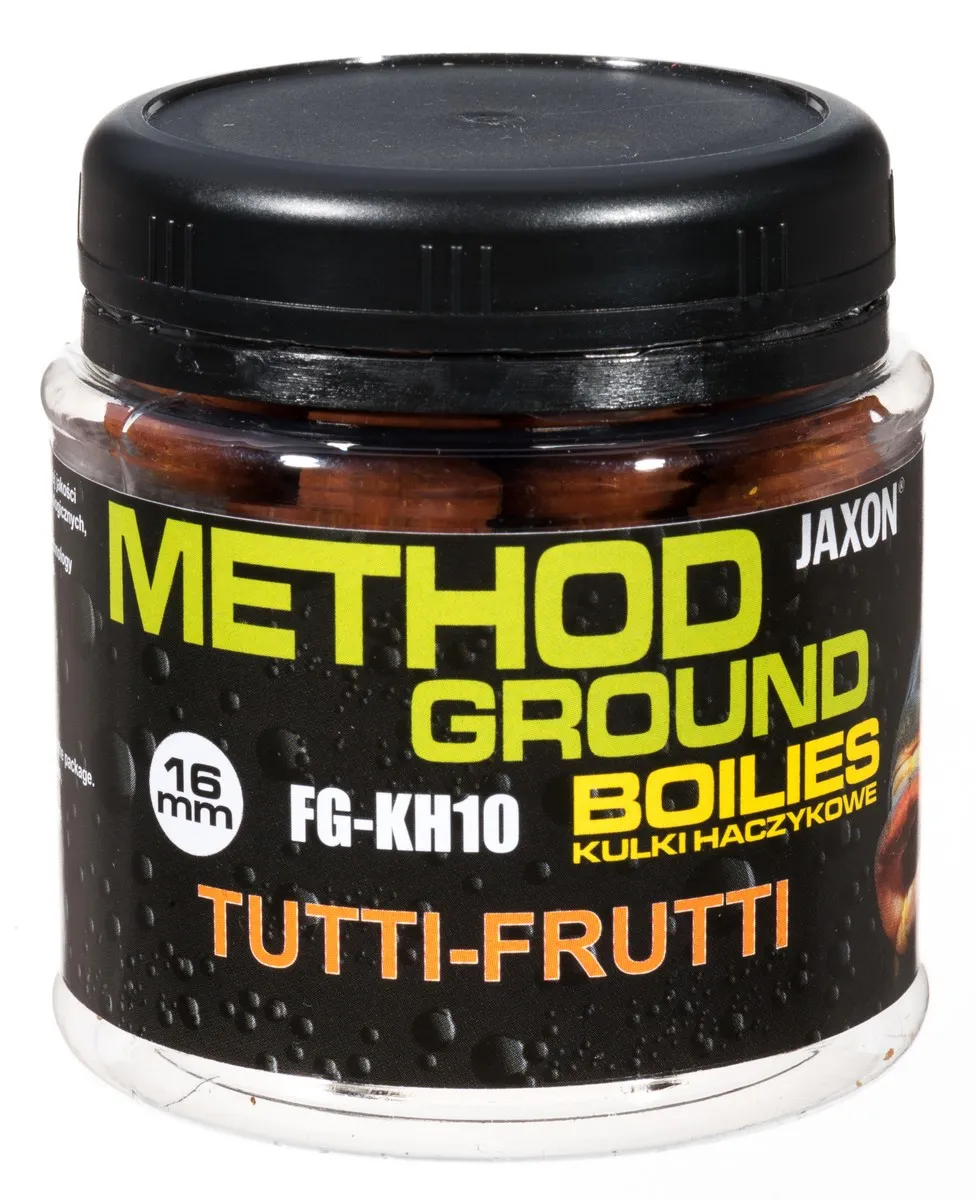 NextFish - Horgász webshop és horgászbolt - JAXON METHOD GROUND HOOK BOILIES TUTTI-FRUTTI 100g 16mm