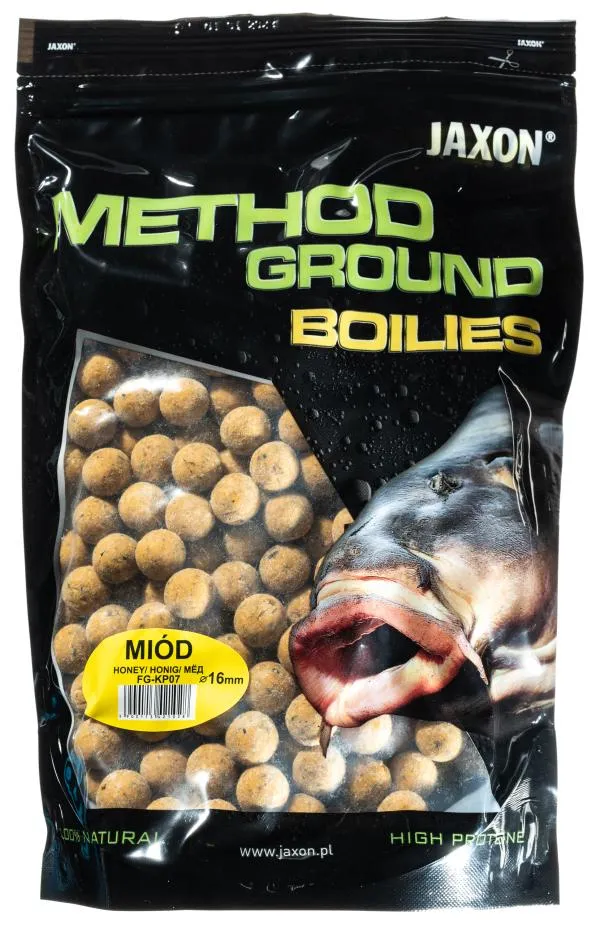 NextFish - Horgász webshop és horgászbolt - JAXON METHOD GROUND BOILIES HONEY 1kg 16mm