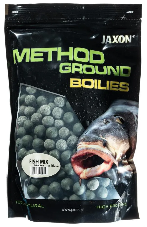 NextFish - Horgász webshop és horgászbolt - JAXON METHOD GROUND BOILIES FISH MIX 1kg 16mm