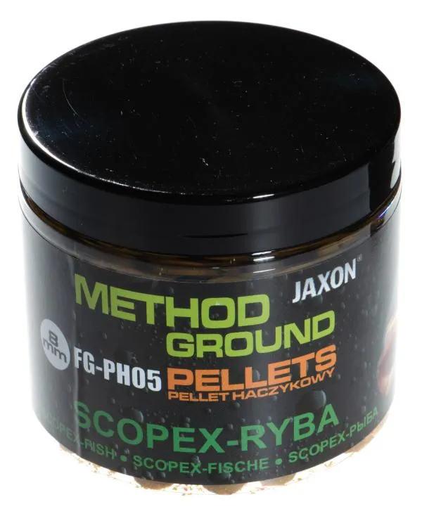 NextFish - Horgász webshop és horgászbolt - JAXON METHOD GROUND HOOK PELLETS SCOPEX-FISH 100g 8mm