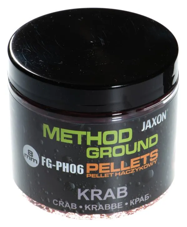 NextFish - Horgász webshop és horgászbolt - JAXON METHOD GROUND HOOK PELLETS CRAB 100g 8mm