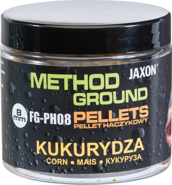 NextFish - Horgász webshop és horgászbolt - JAXON METHOD GROUND HOOK PELLETS CORN 100g 8mm