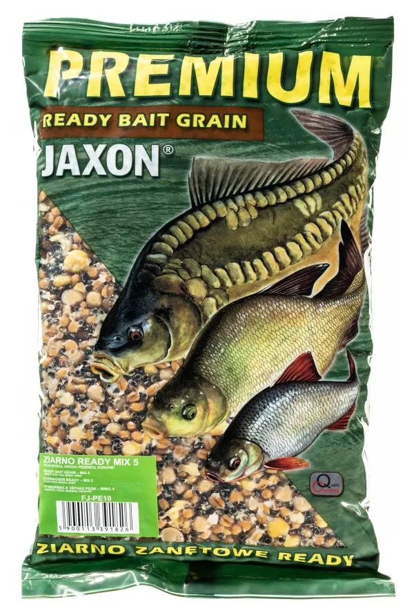 NextFish - Horgász webshop és horgászbolt - JAXON SEED-MIX 5 - SWEET CORN, PEA, WHEAT, HEMP 1kg