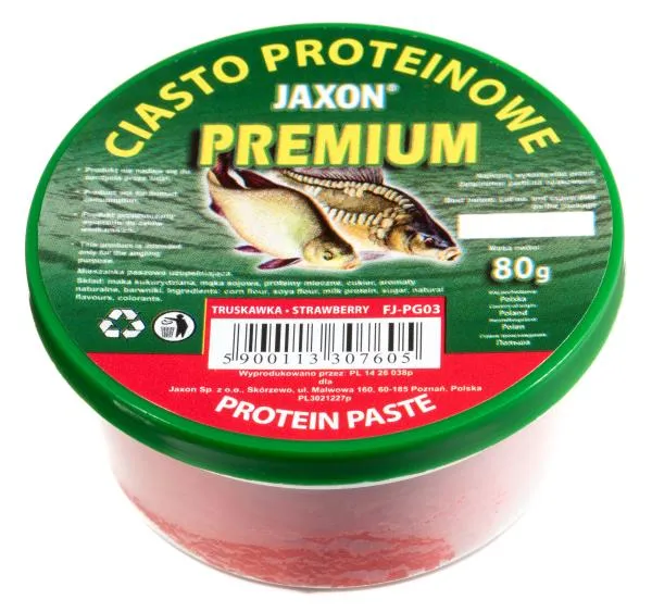 NextFish - Horgász webshop és horgászbolt - JAXON PROTEIN PASTE STRAWBERRY 80 g